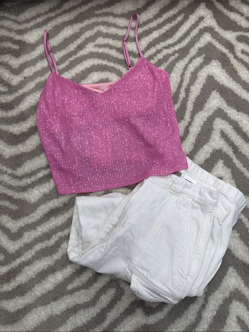 Barbie Mu Sparkle Pink Sequin Cami SMYMM